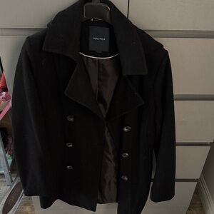 Nautica women's Classic Black Peacoat